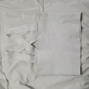 White Cross Strap Tank Top